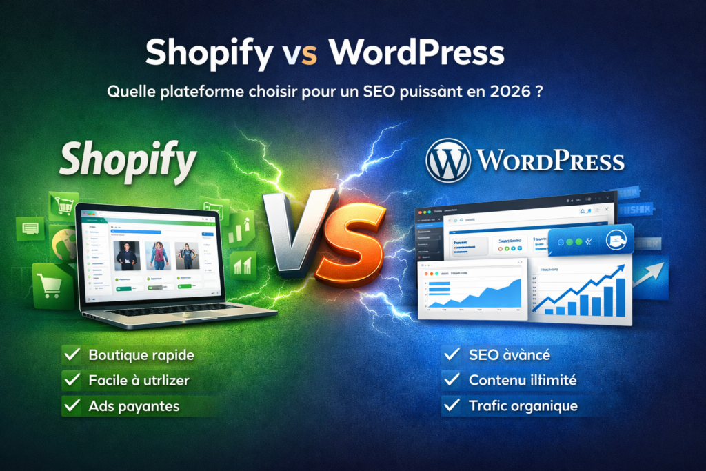 Shopify ou WordPress en 2026