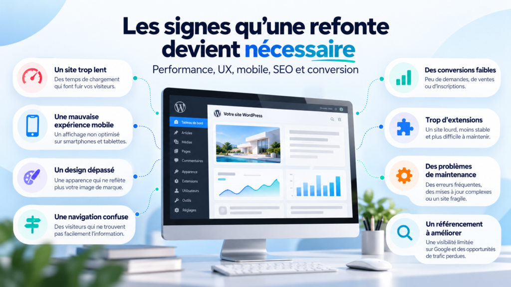Refonte de site WordPress 2026