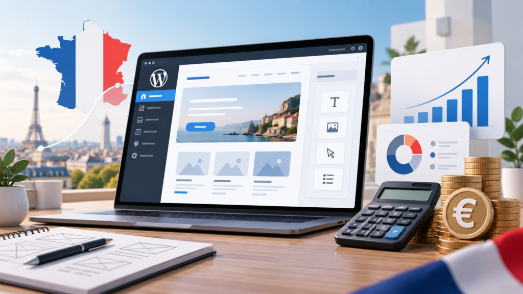 Prix de création d’un site WordPress en France en 2026